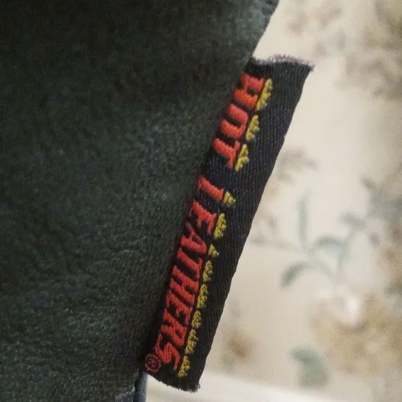 HOT LEATHERS XXS Genuine Black Leather Halter Top Motorcycle Vest - Picture 2 of 13